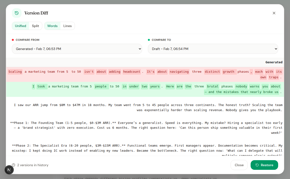 Carosello - Screenshot 3 showing product features and functionality