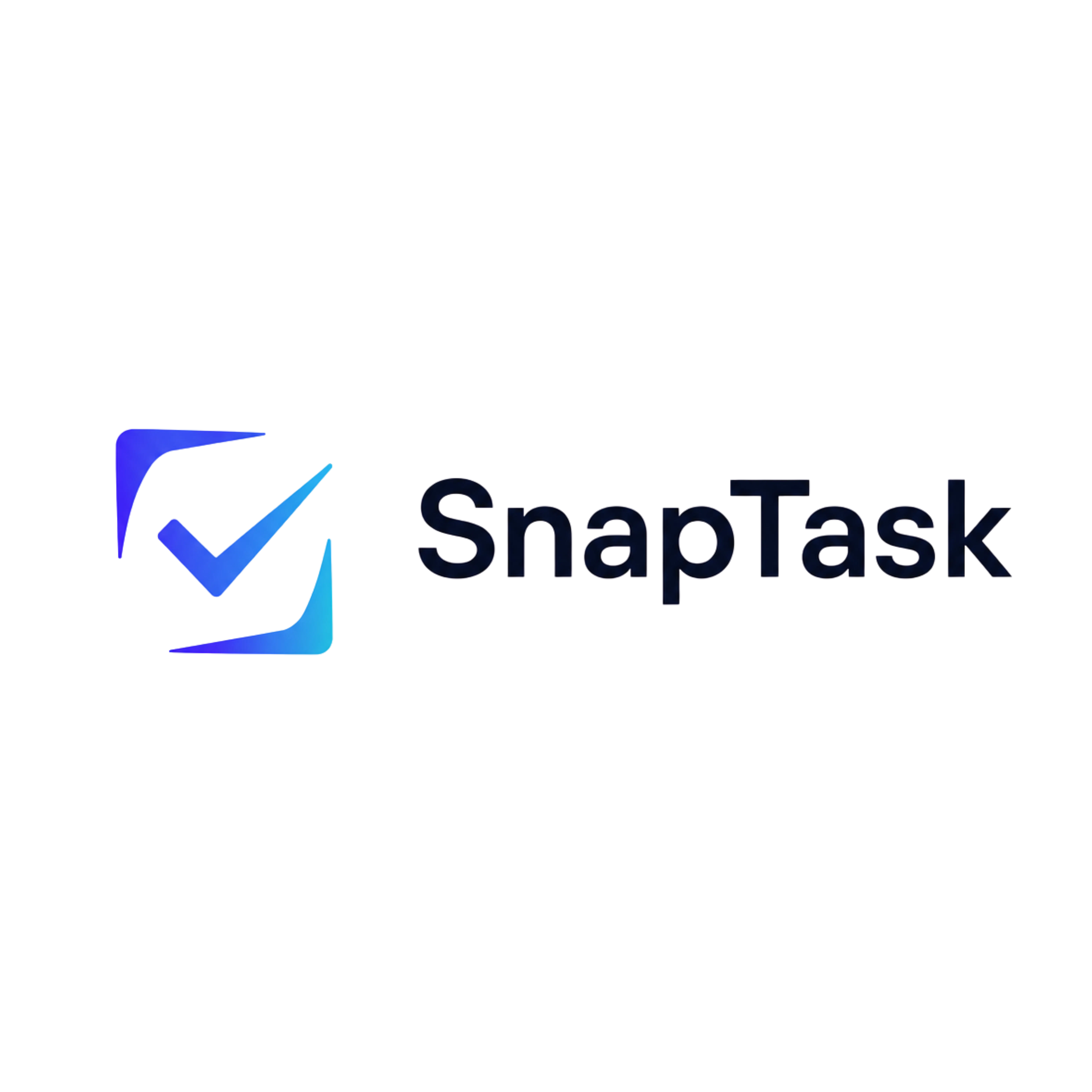 Welcome to SnapTask! logo