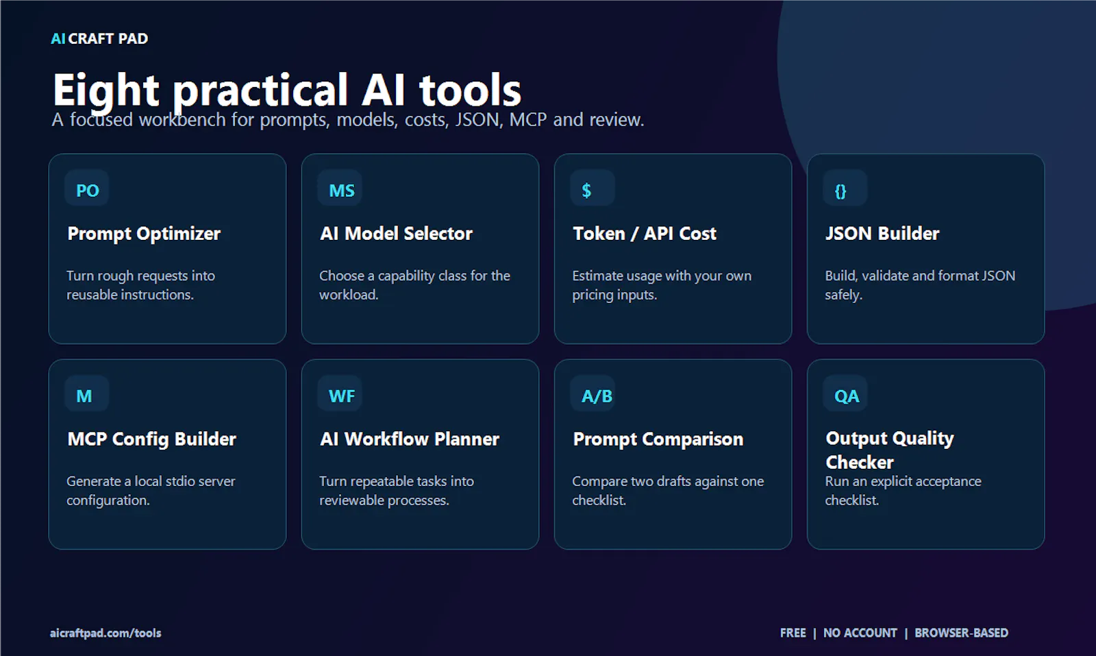 AI Craft Pad Free AI Workbench screenshot 1