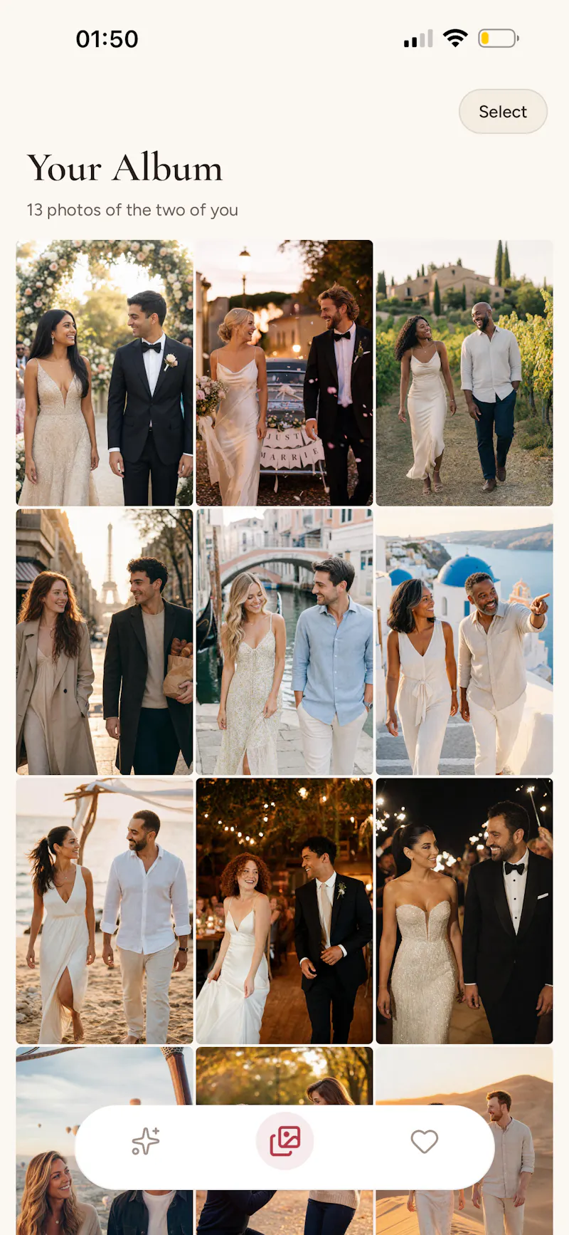 Couple: AI Wedding Photos screenshot 9