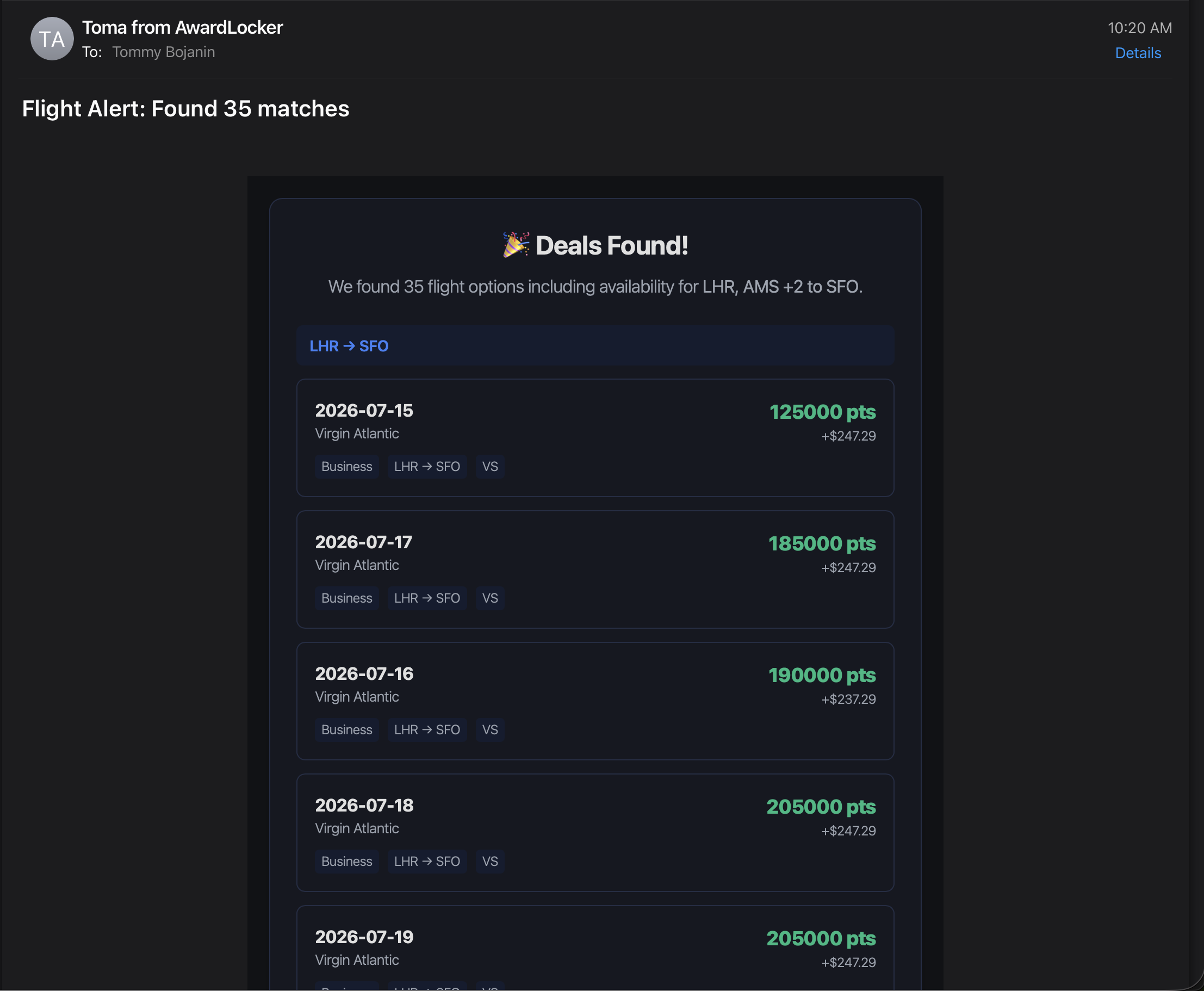 AwardLocker.com gallery image