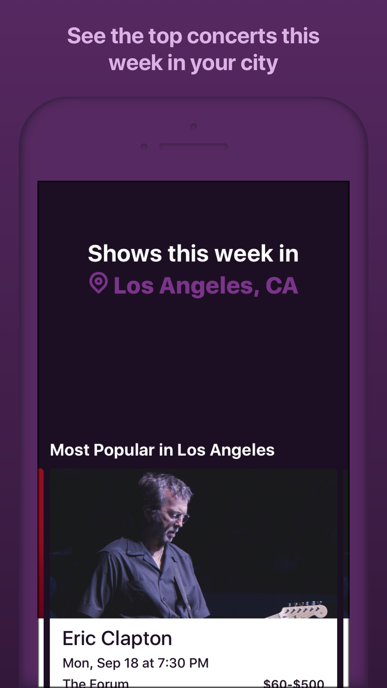 Shortlist – Concert Tickets gallery image