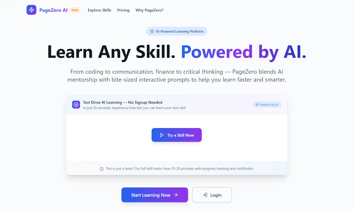PageZero AI