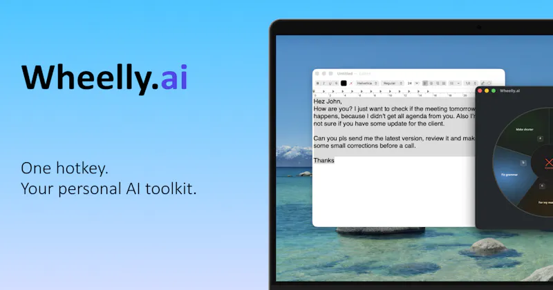 Wheelly.ai screenshot 2
