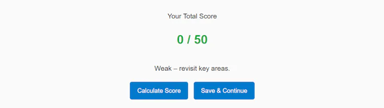 QuickStart Business Idea Scorecard gallery image