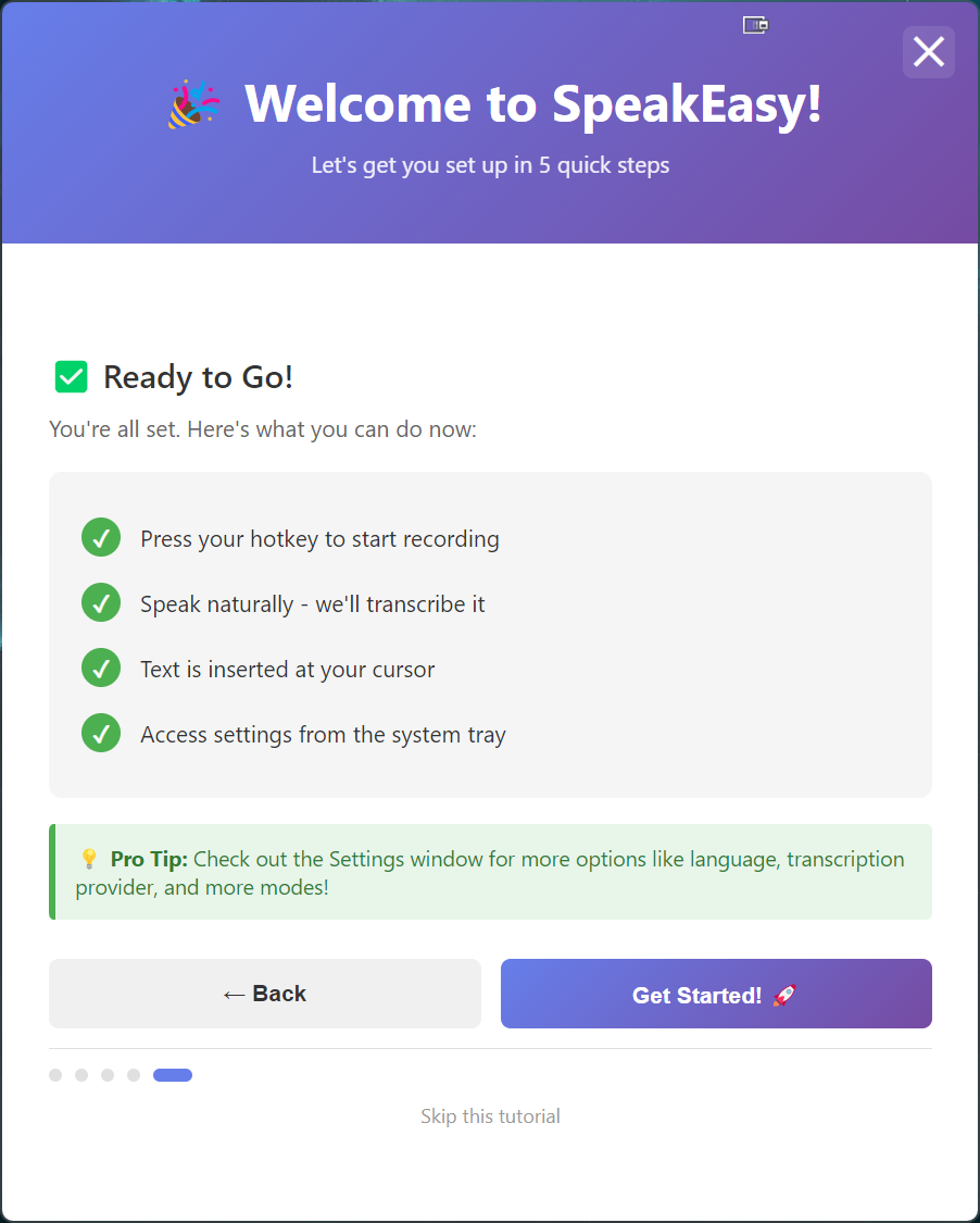 SpeakEasy gallery image