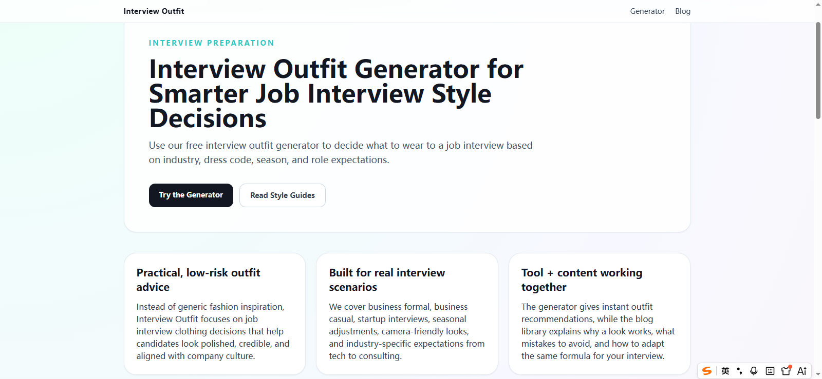 Interview Outfit gallery image