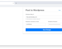 Post to Wordpress from Chrome media 3