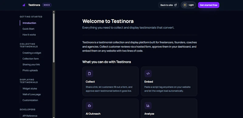 Testinora screenshot 2