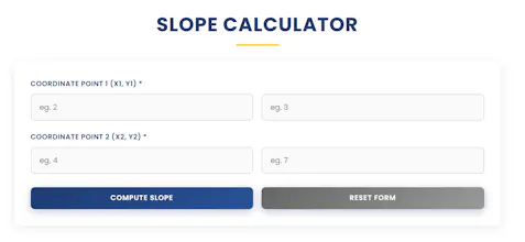 Slope Calculator gallery image