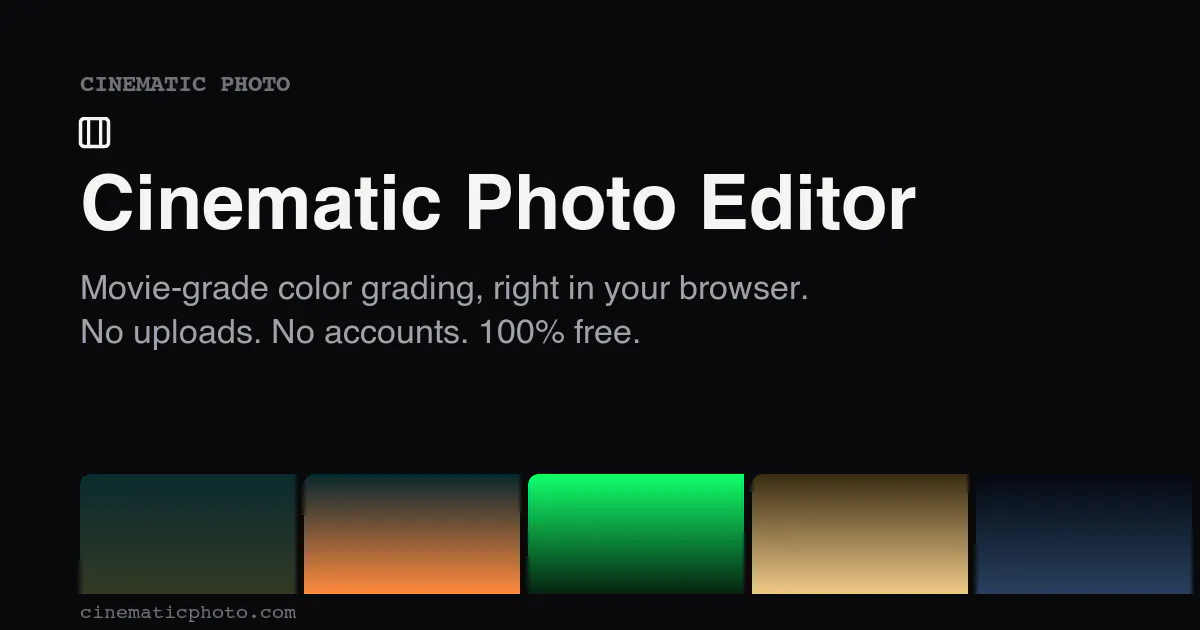 Cinematic Photo gallery image
