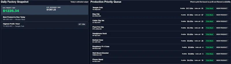 Print Farm Manager screenshot 3