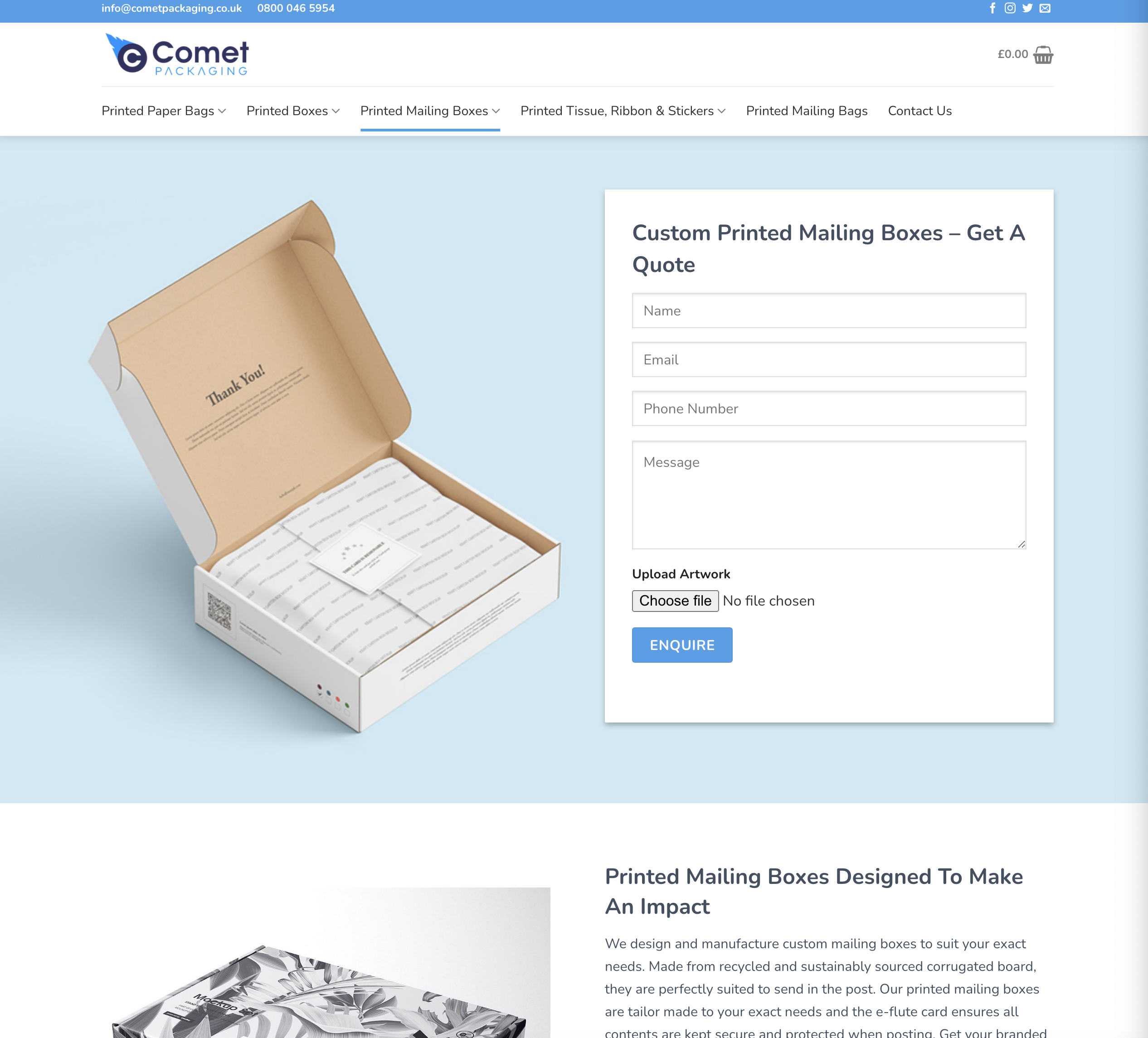 Comet Packaging gallery image