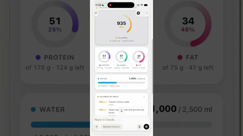 Nutrition MCP screenshot 1 (video preview)