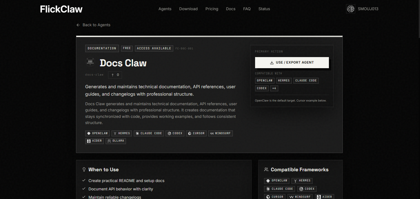 FlickClaw gallery image