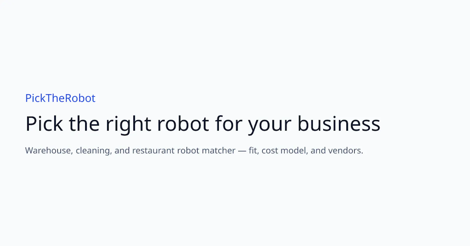 PickTheRobot screenshot 1