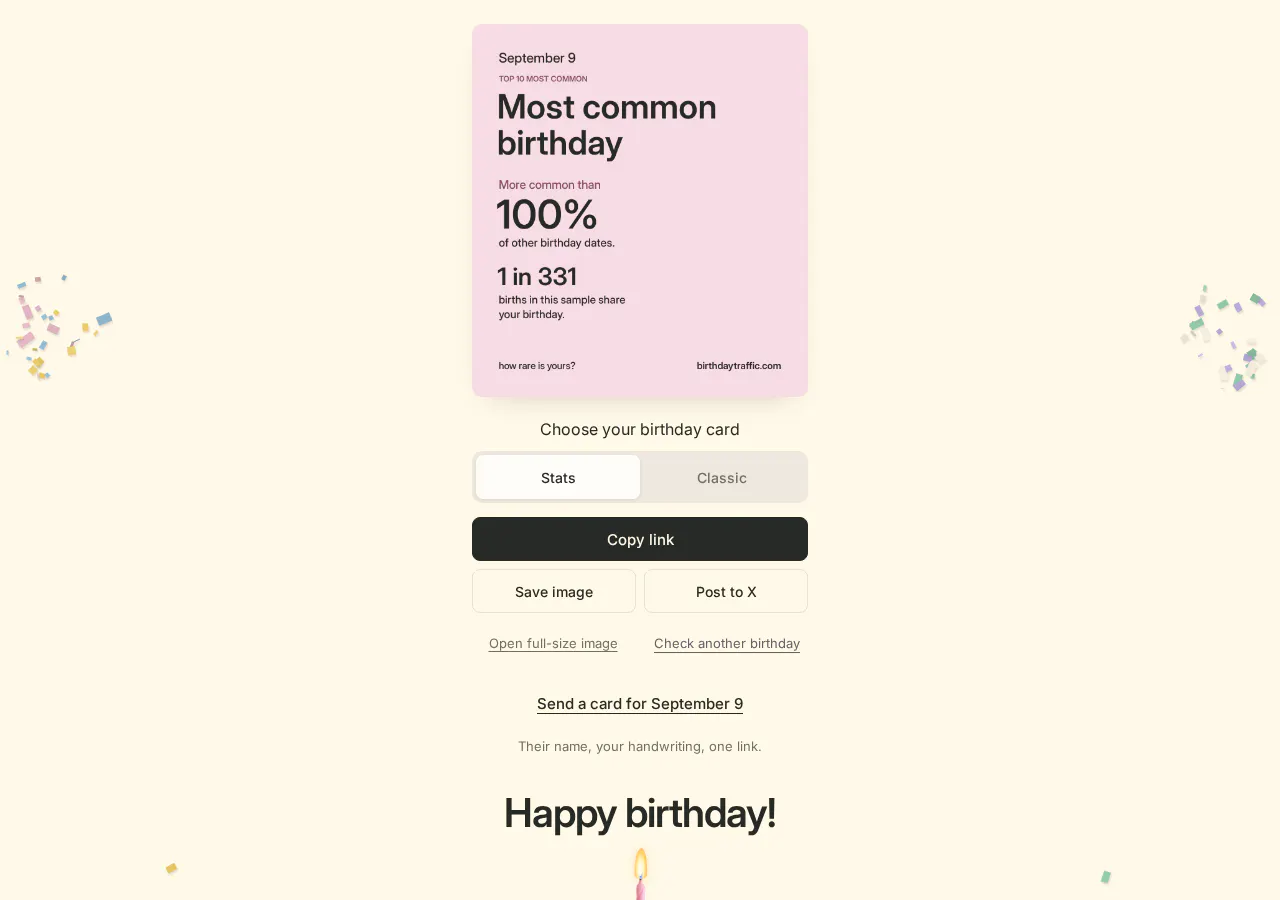 Birthday Traffic 截图 2