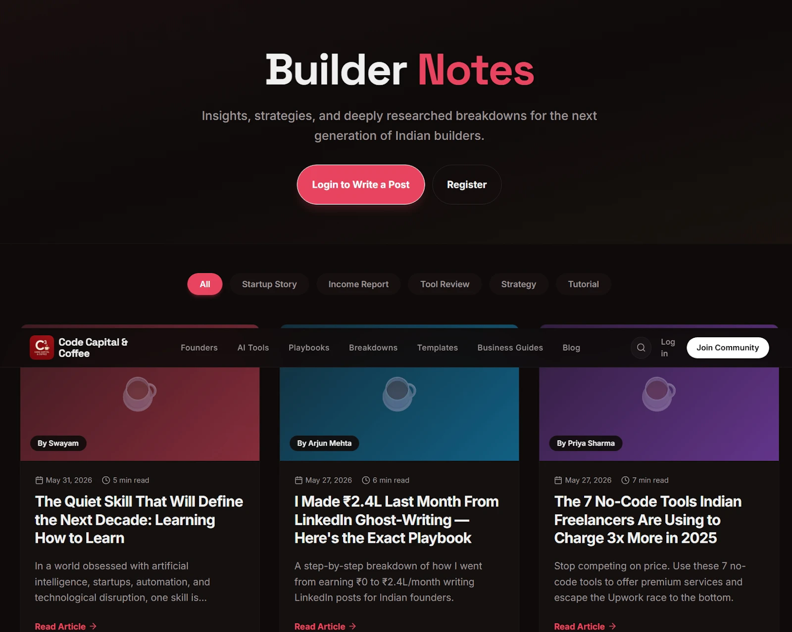 Code Capital & Coffee screenshot 7