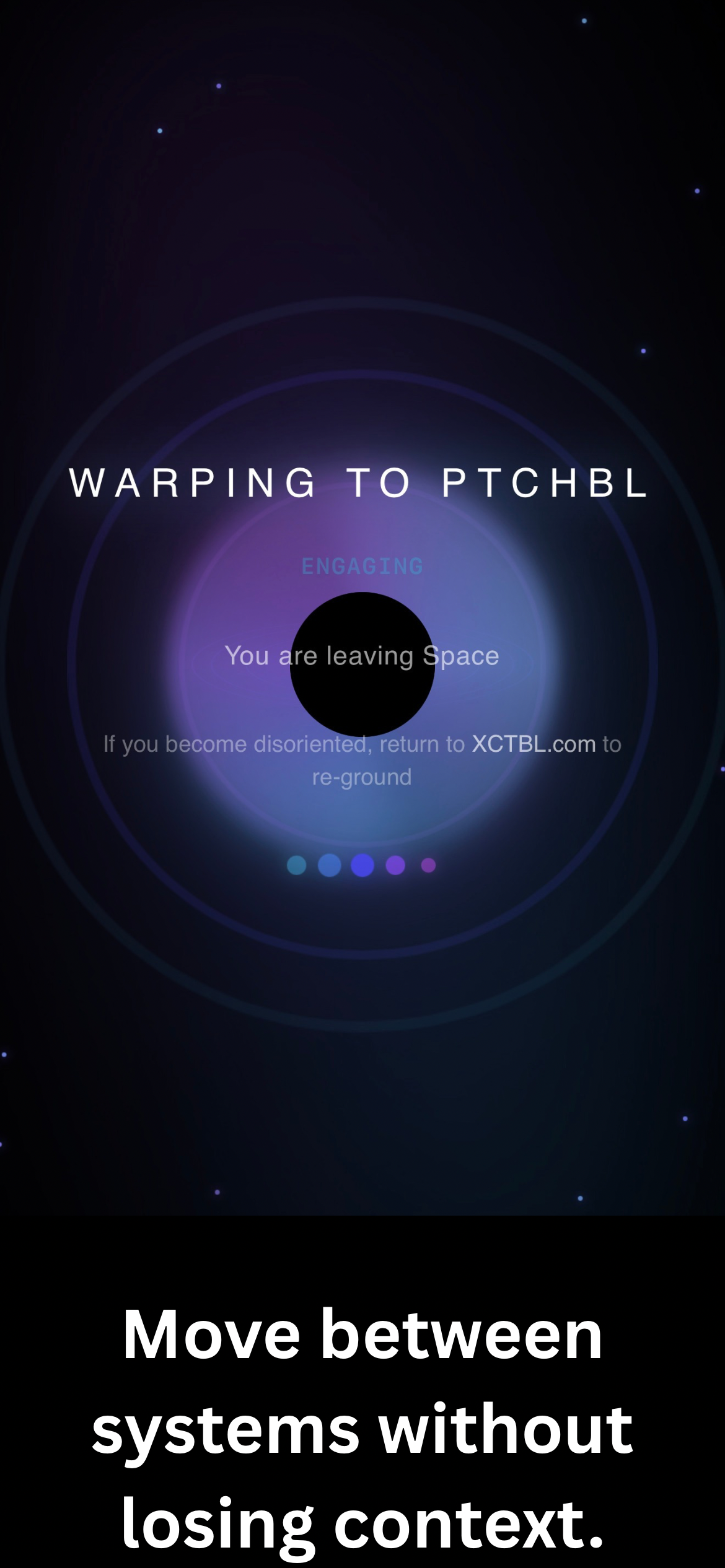 XCTBL³ Space - Screenshot 2 showing product features and functionality