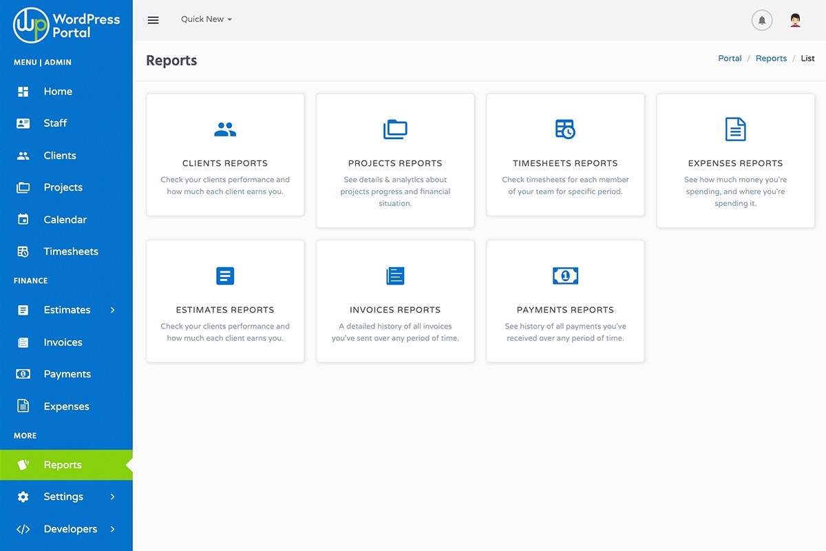 WordPress Portal gallery image