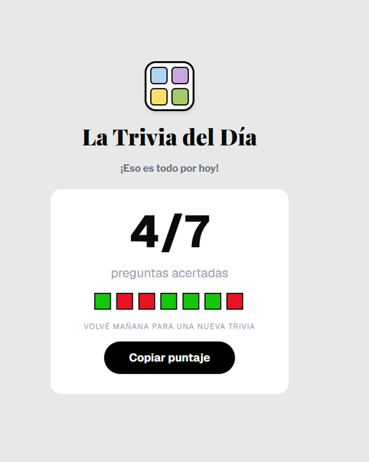 ¡La trivia del día! gallery image
