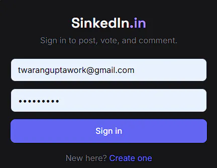 SinkedIn gallery image