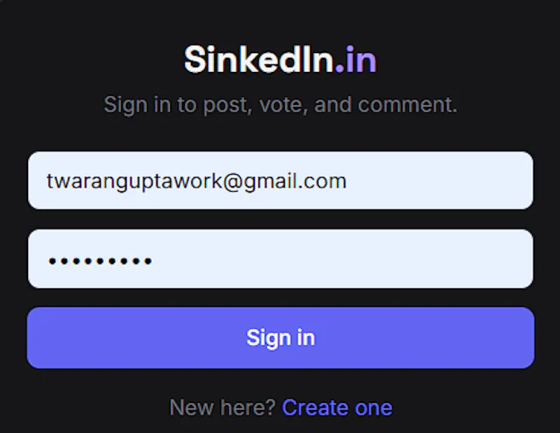 SinkedIn screenshot 3