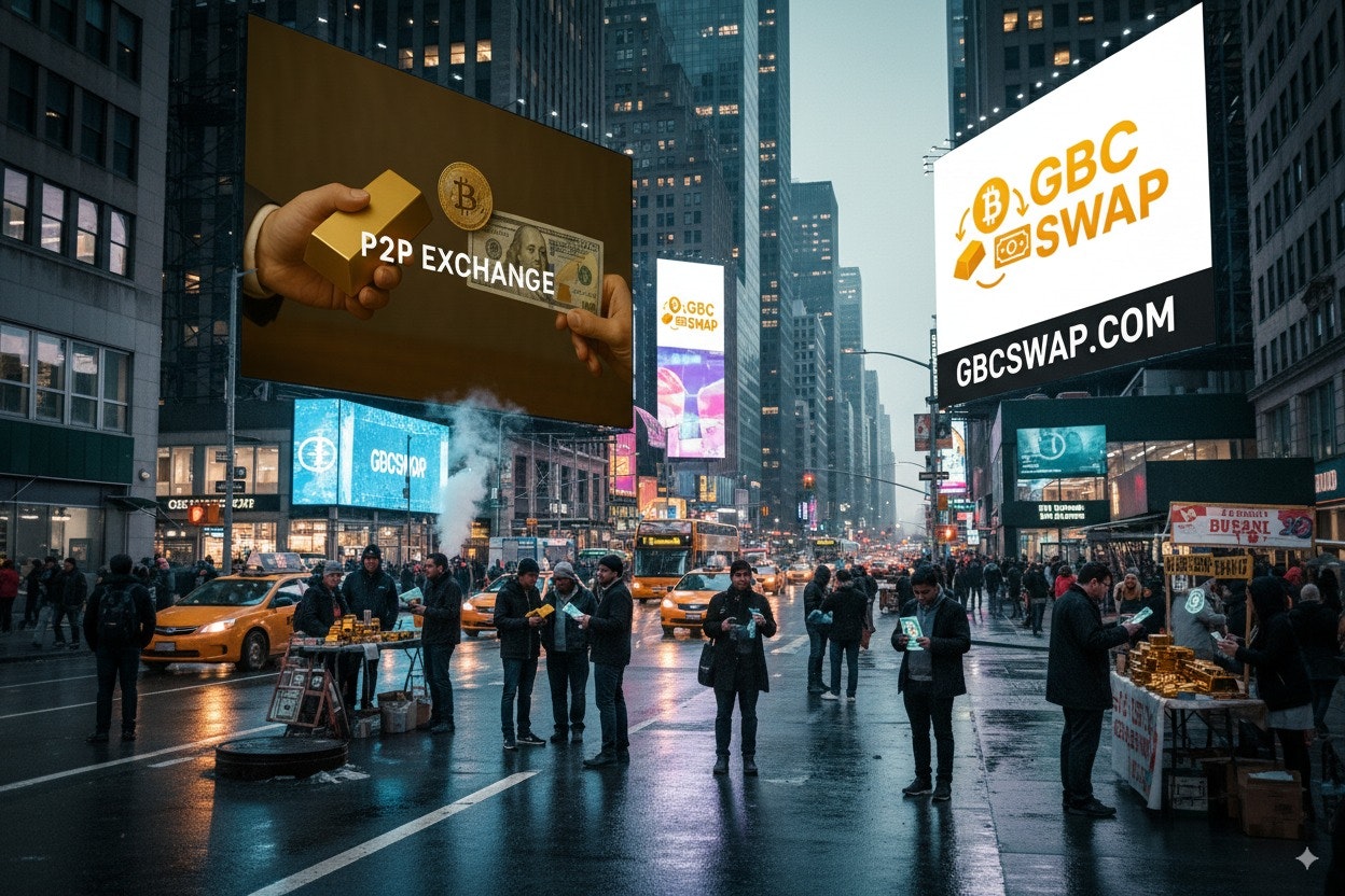 Media GBC hoán đổi - Trao đổi ứng dụng vàng và bitcoin P2P 3