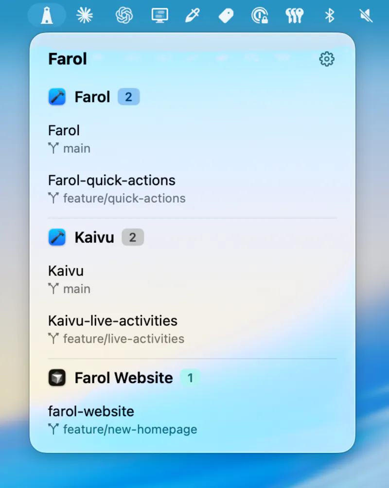 Farol App screenshot 2