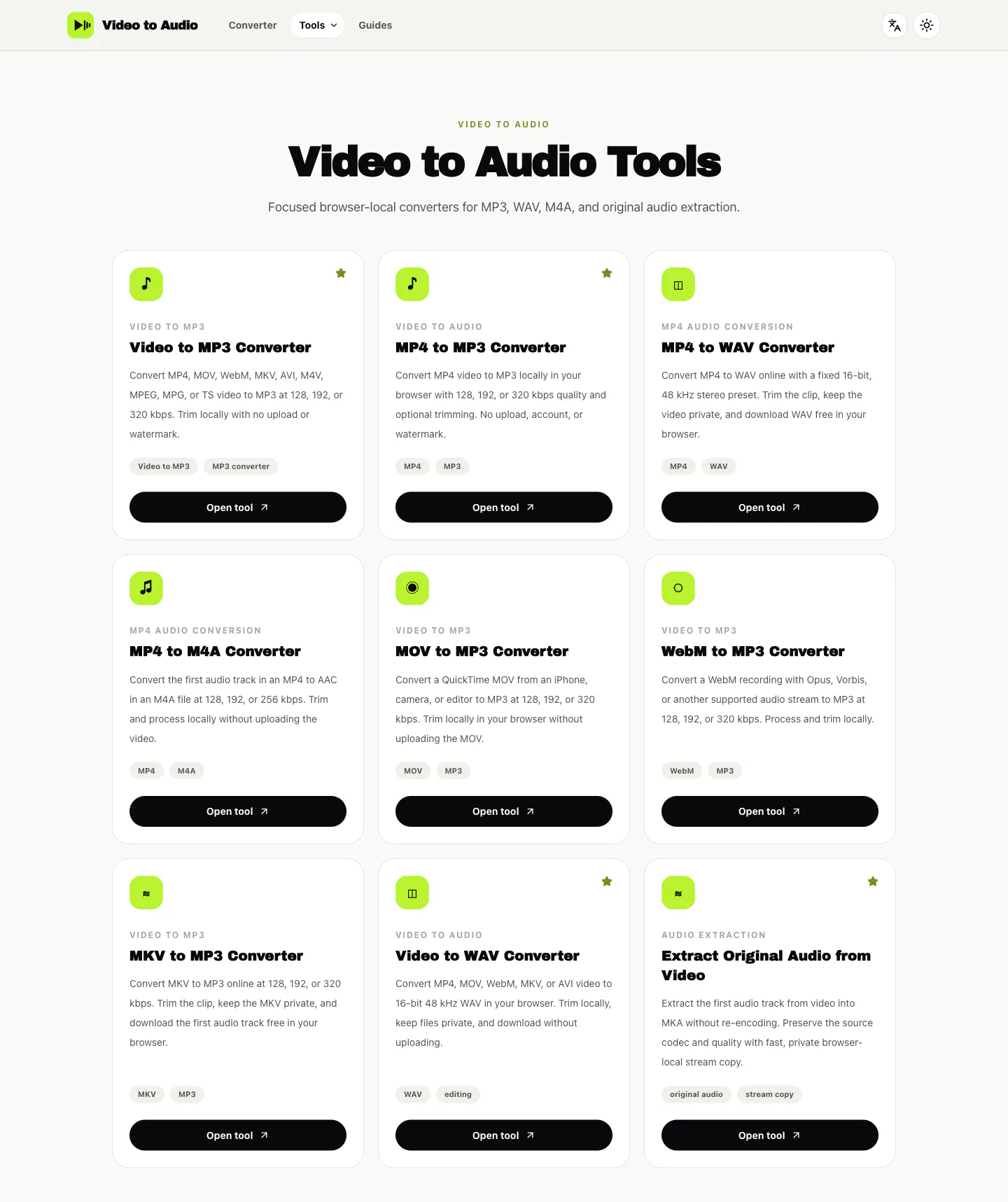 Video to Audio gallery image