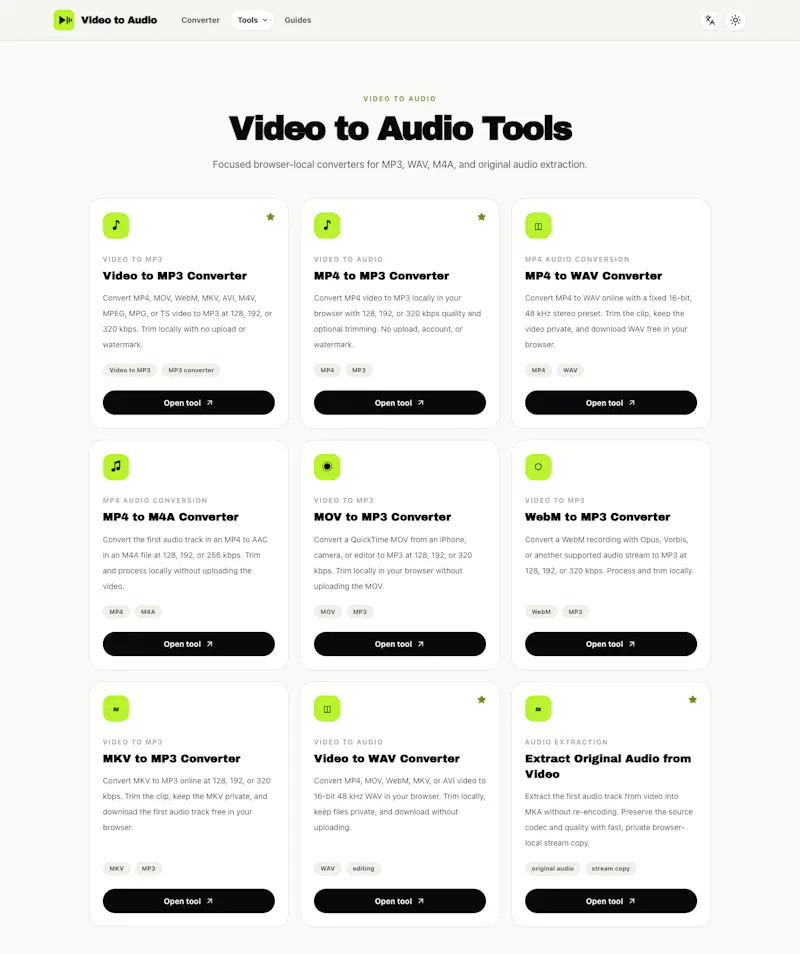 Video to Audio screenshot 4