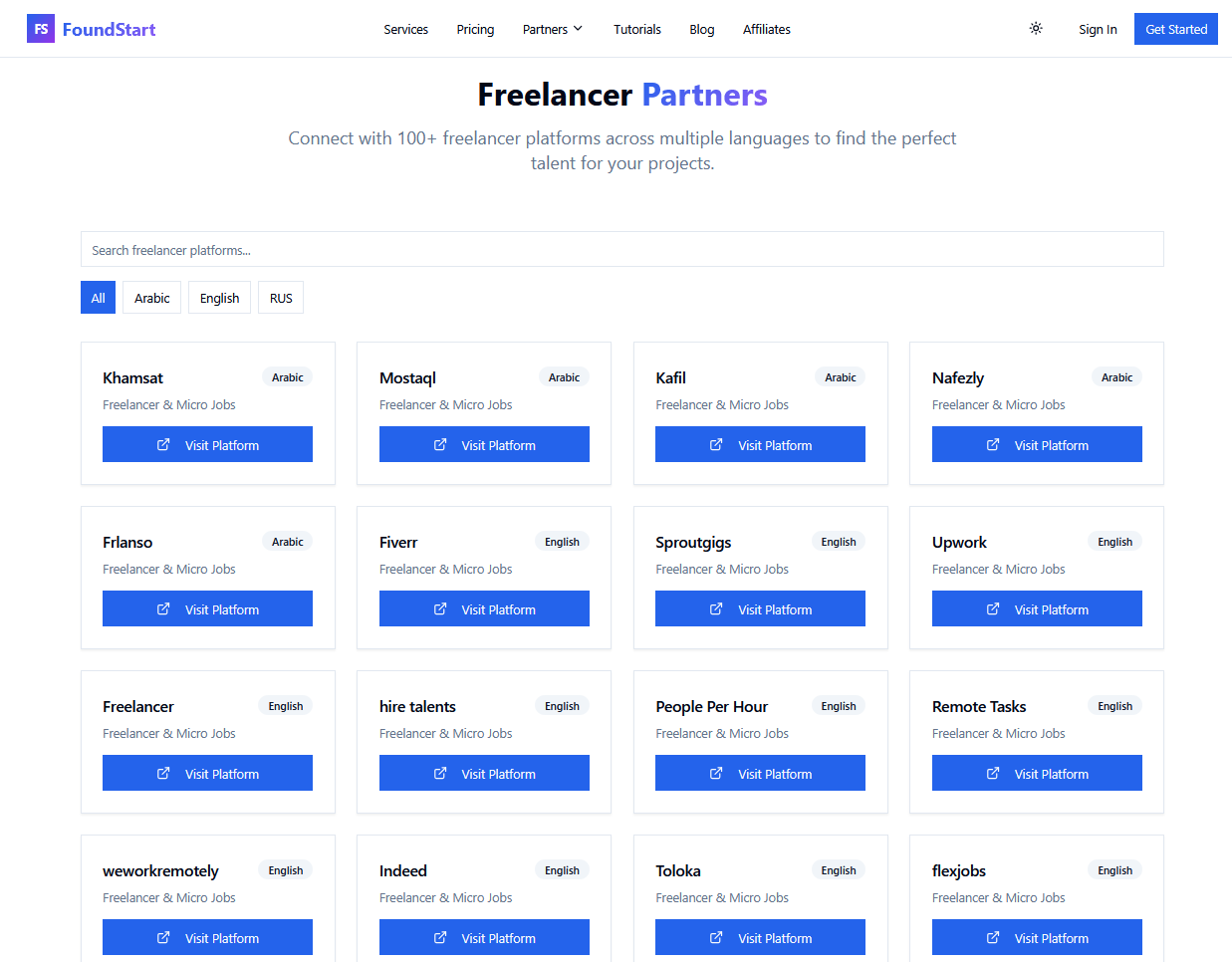 FoundStart gallery image