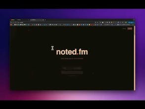 Noted.fm gallery image