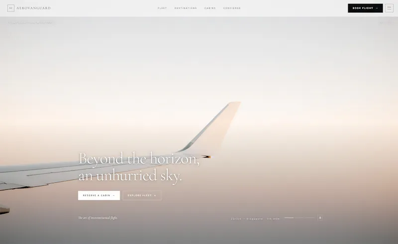 AeroVanguard — The Art of Flight screenshot 1