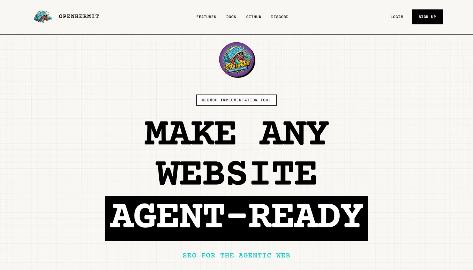 OpenHermit screenshot 1
