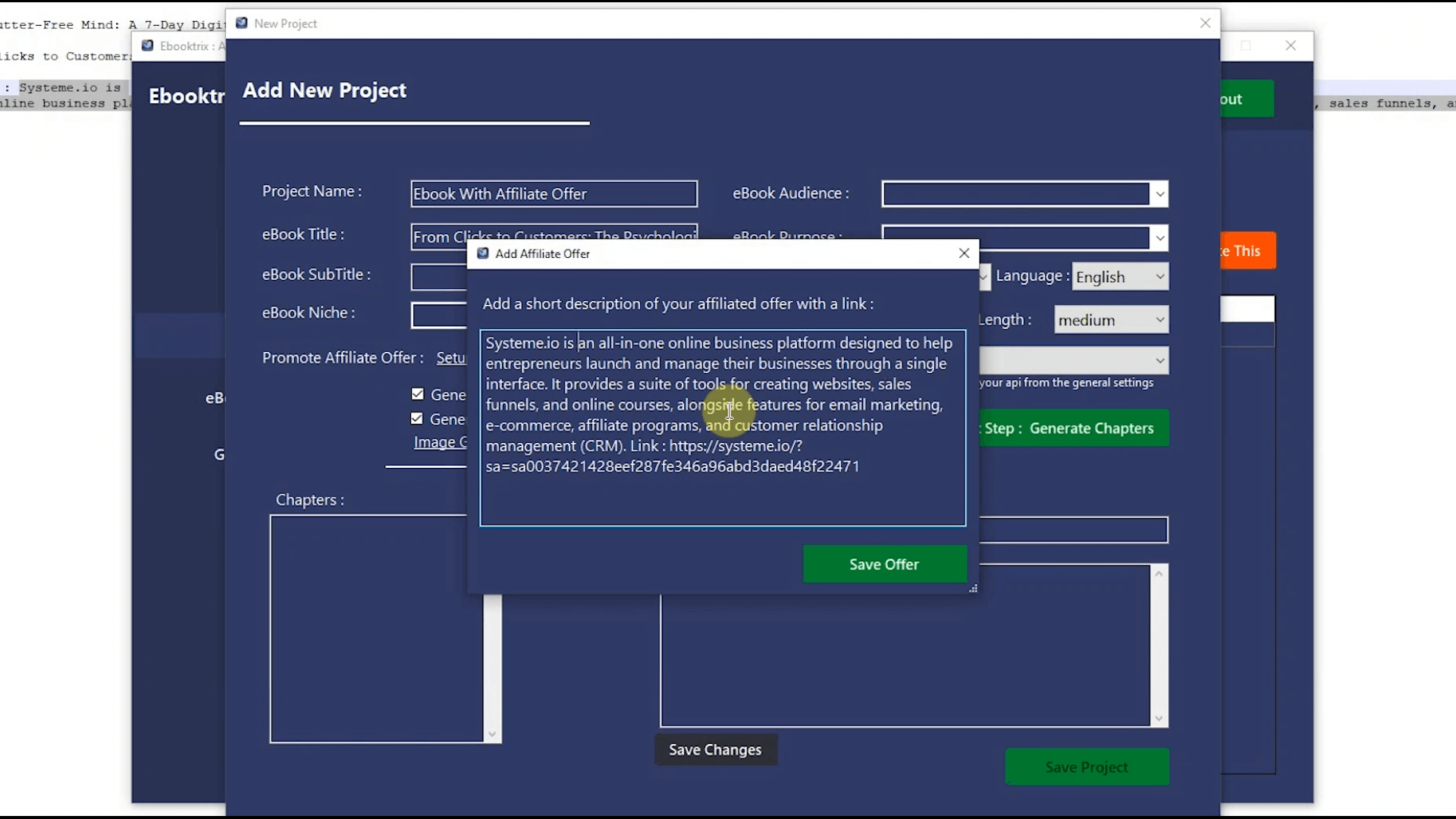 Ebooktrix : AI eBook Generator gallery image