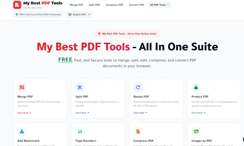 My Best PDF Tools screenshot 3