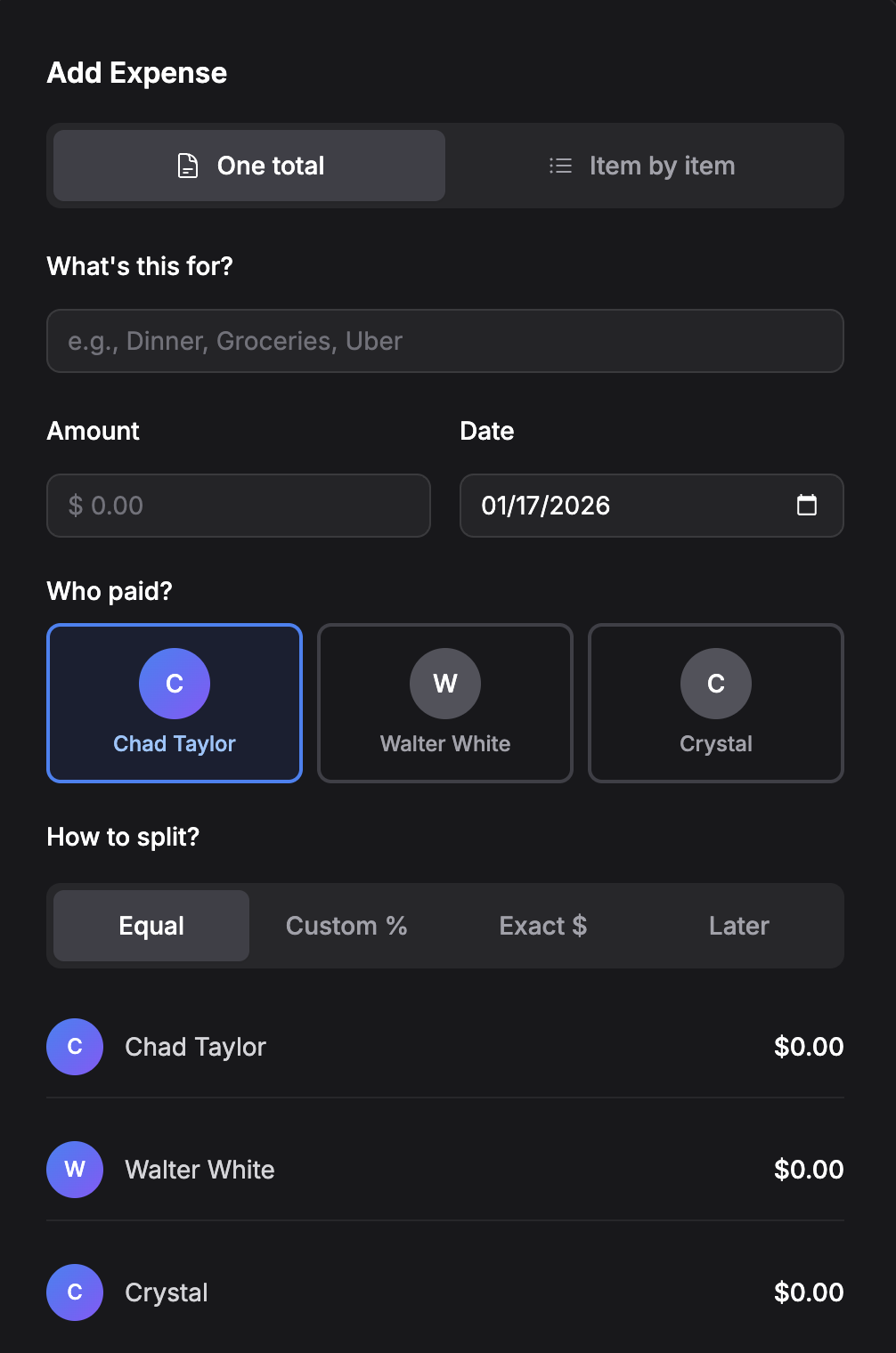 Are We Even - Screenshot 3 showing product features and functionality