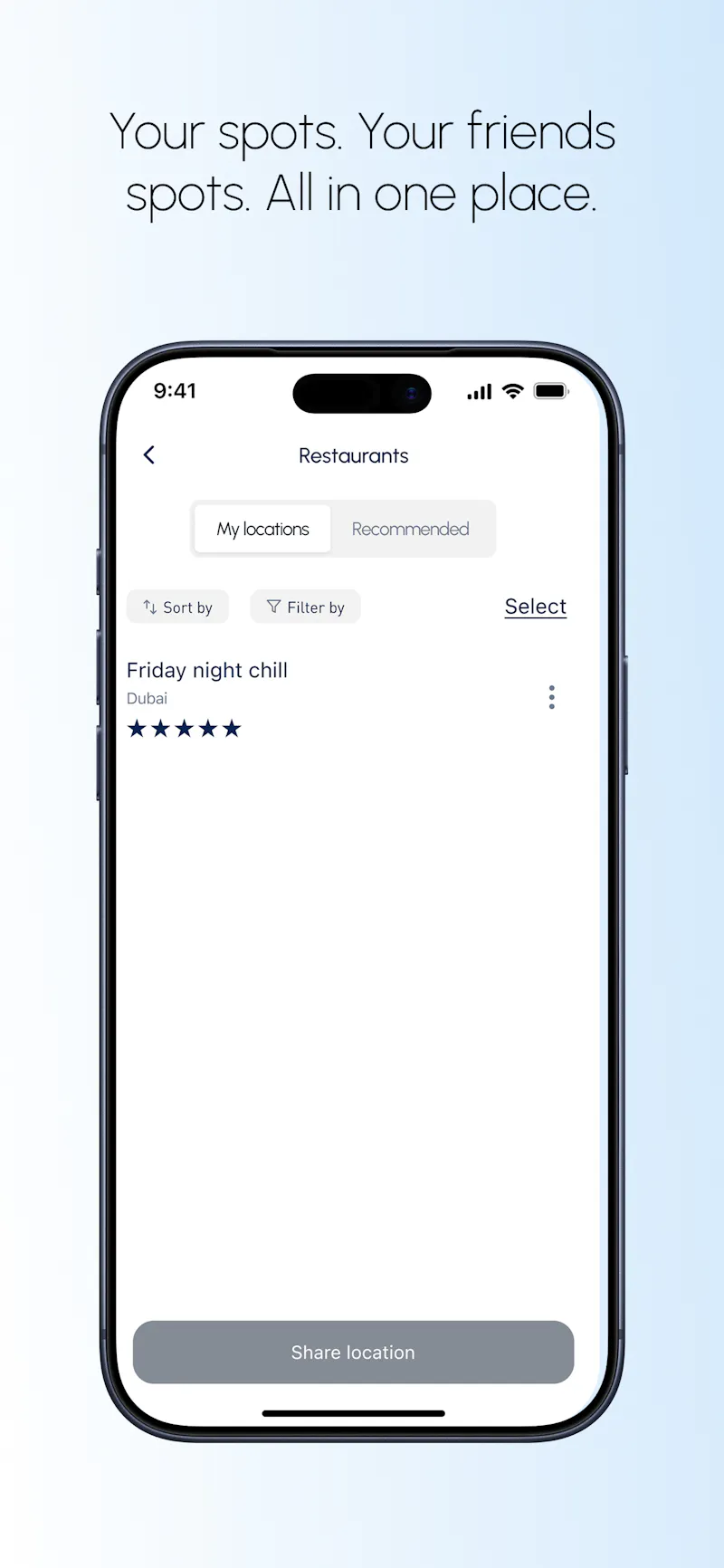 Pinit — Never lose a great spot again screenshot 2