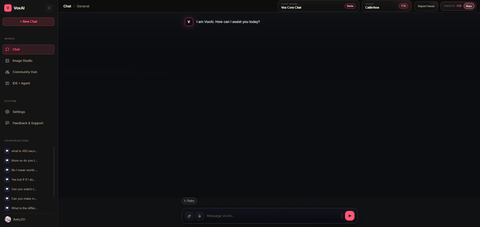 VoxAI First Launch screenshot 2