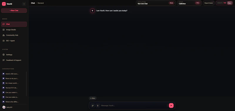 VoxAI First Launch screenshot 2
