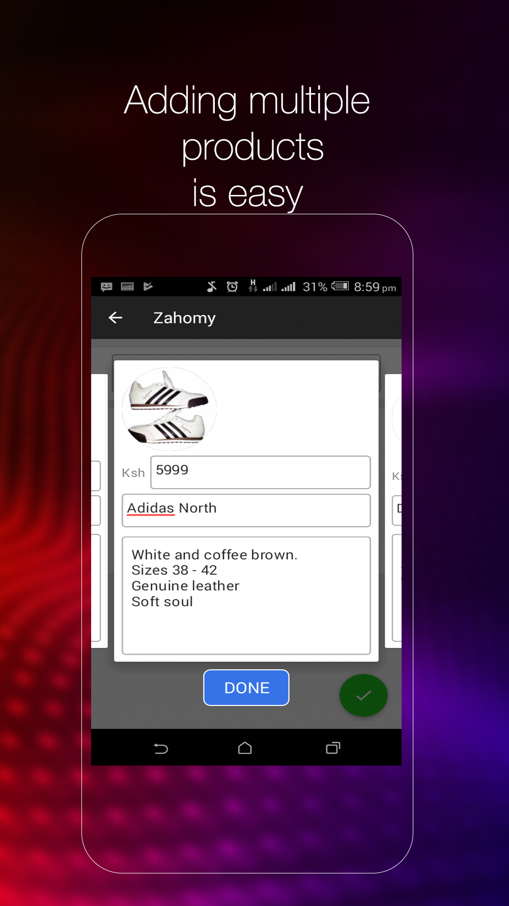 Zahomy Catalogue App gallery image
