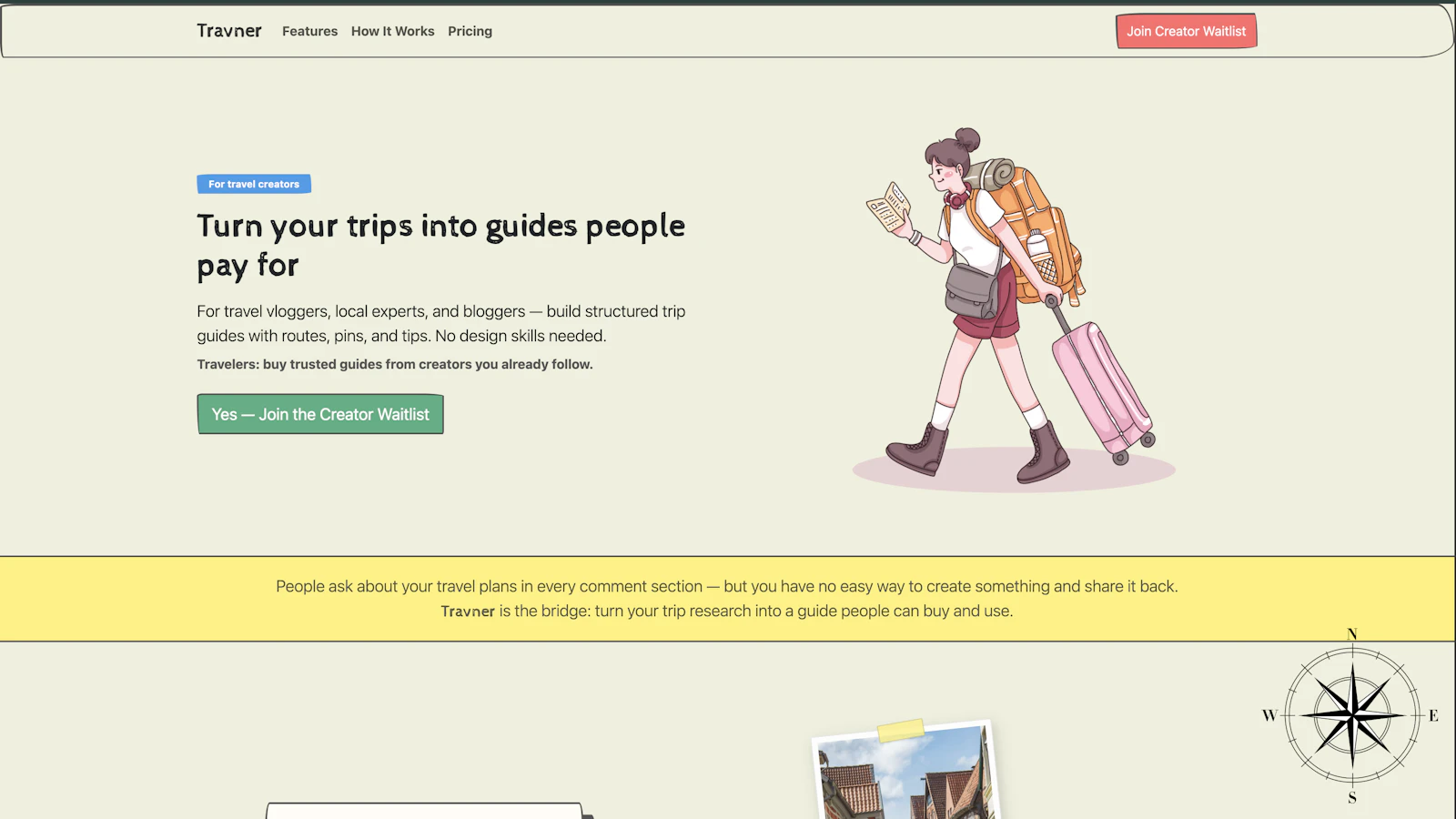 Travner screenshot 1