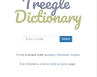 Treegle: Dictionary media 2