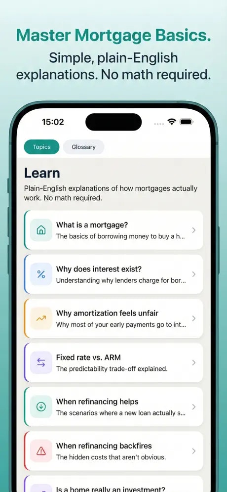 Mortgage Calculator Clear - Made Easy - Screenshot 3 showing product features and functionality