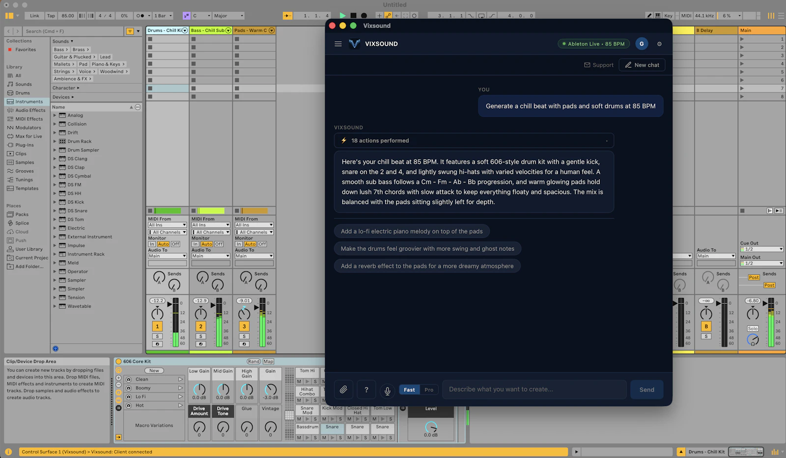 VixSound screenshot 2