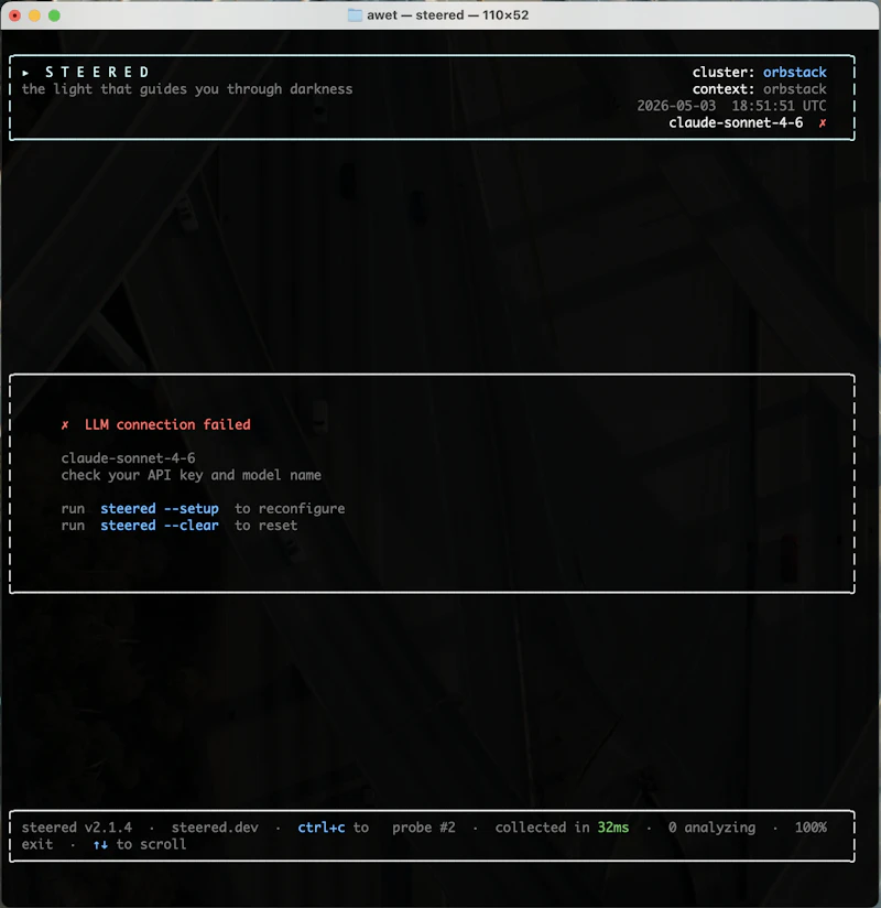 steered screenshot 3