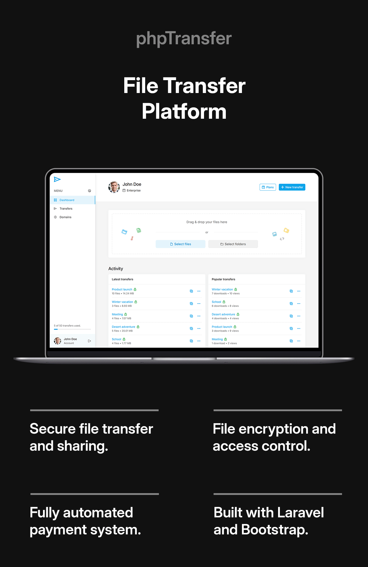 phpTransfer gallery image