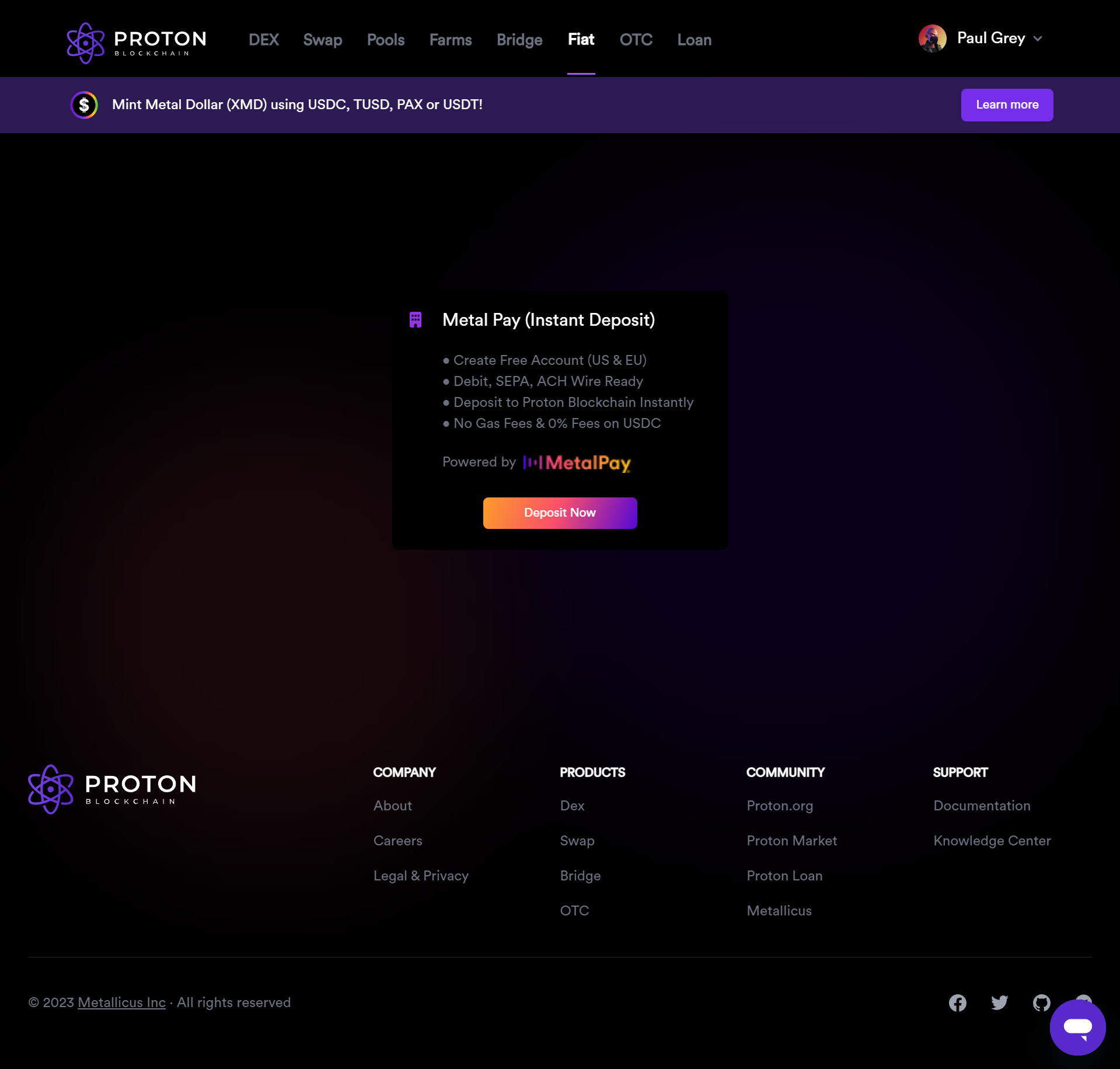 Proton DEX gallery image