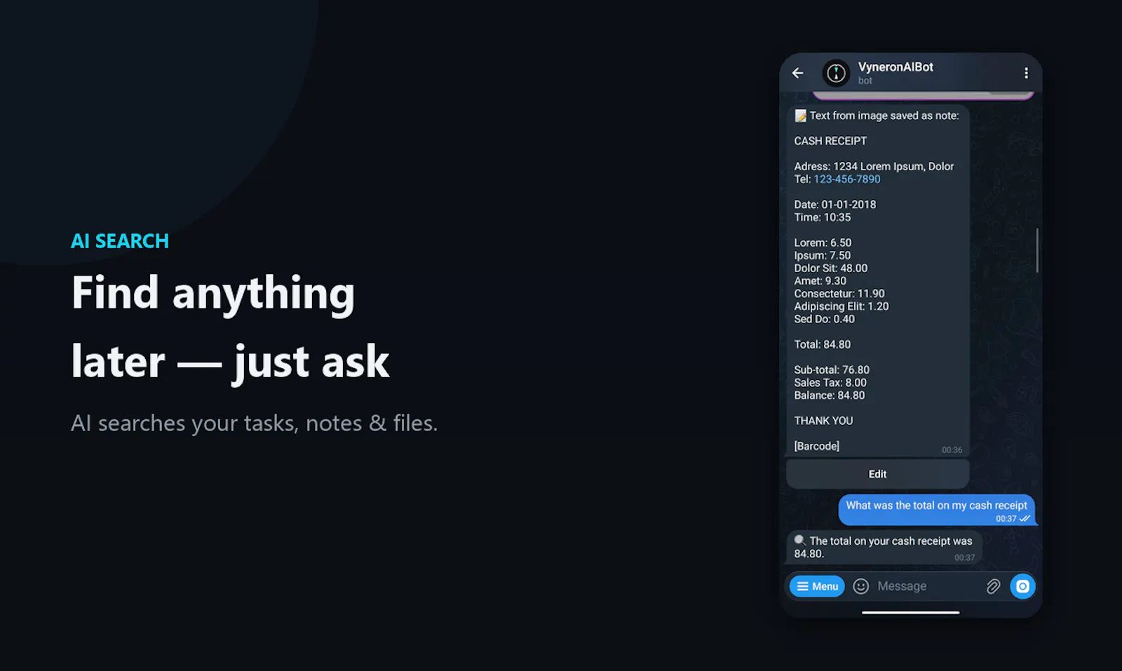 Vyneron screenshot 4